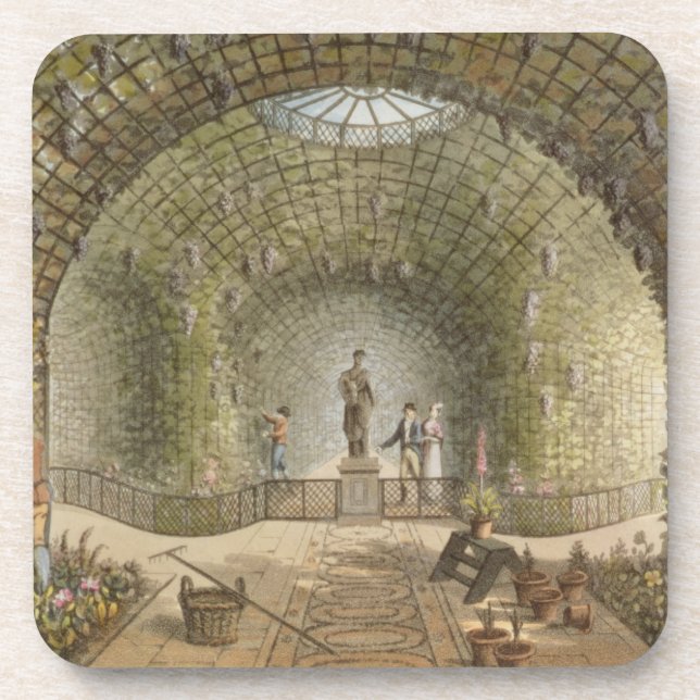 The Vinery, from 'Fragments on the Theory and Prac Beverage Coaster (Front)