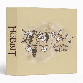 The Vines Are Laden Binder by thehobbit at Zazzle