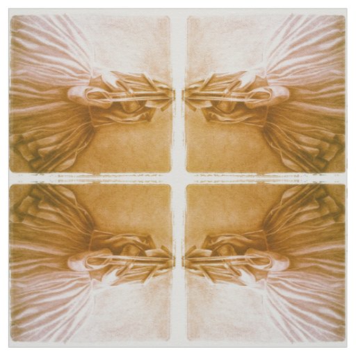 The vintage ballerina fabric