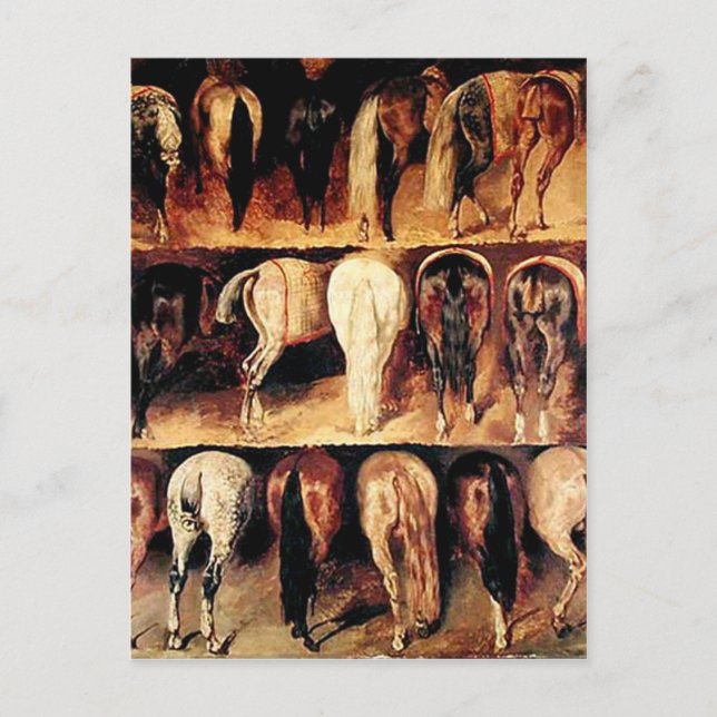 The Vintage Horse Postcard (Front)