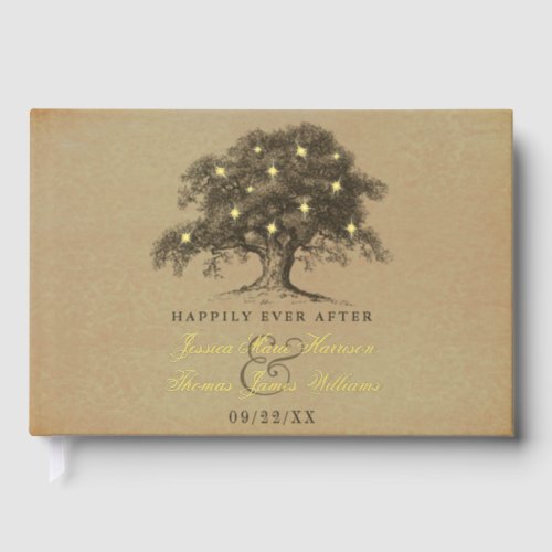 The Vintage Old Oak Tree Wedding Collection Guest Book