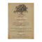 The Vintage Old Oak Tree Wedding Collection - Menu