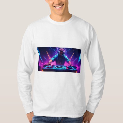 The Vinyl Virtuoso DJ Names Melodic Mastery T_Shirt