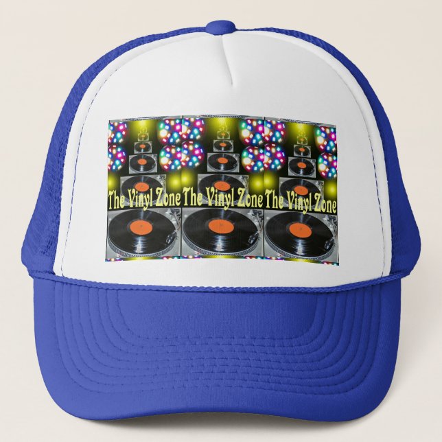 The Vinyl Zone Trucker Hat (Front)
