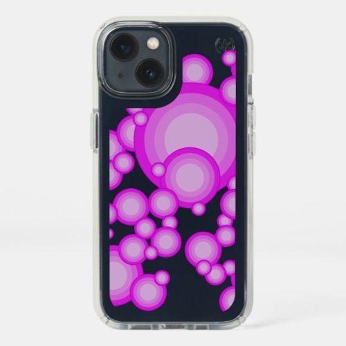 The Violet 70s year styling circle Speck iPhone 13 Case