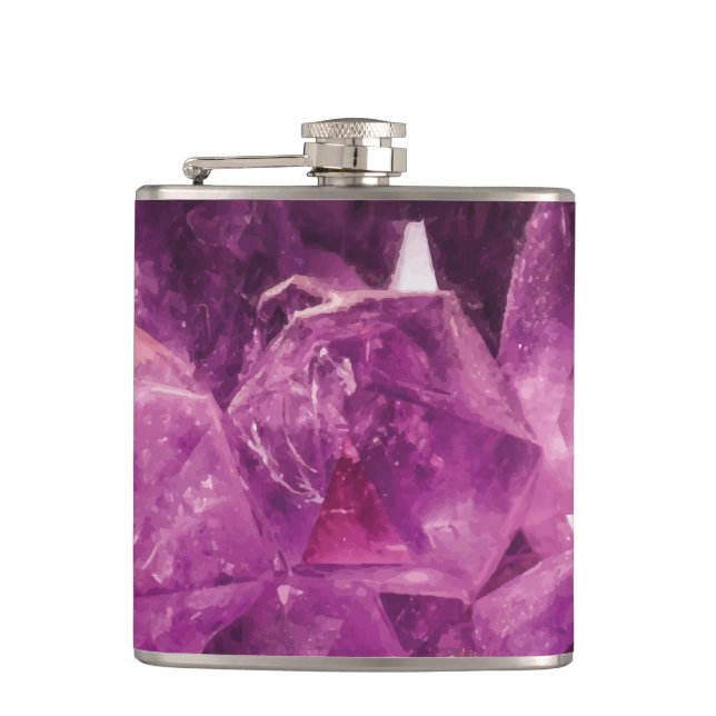 The Violet Crystal Flask (Front)