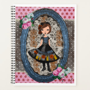 The Violet Paper Doll: A Tale of Plum & Petals Planner
