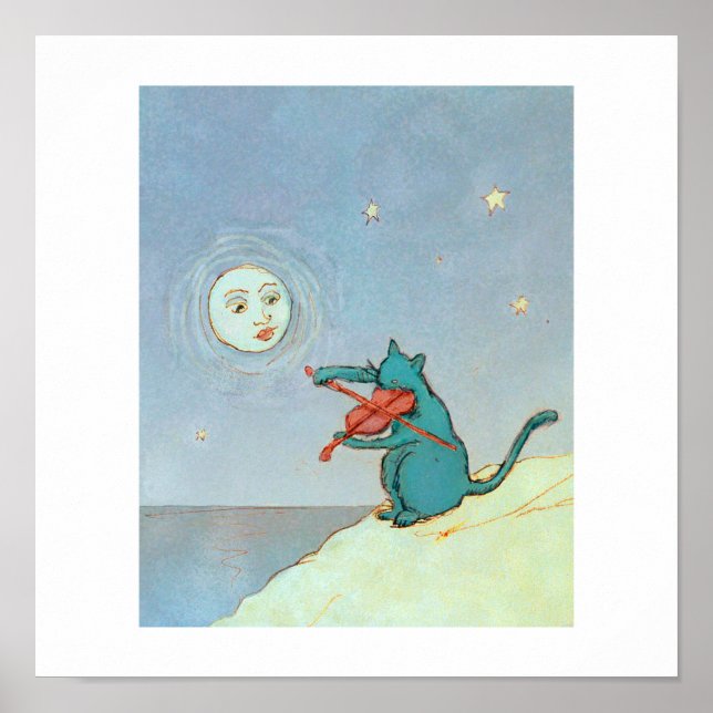 The Violin Cat Poster (Front)