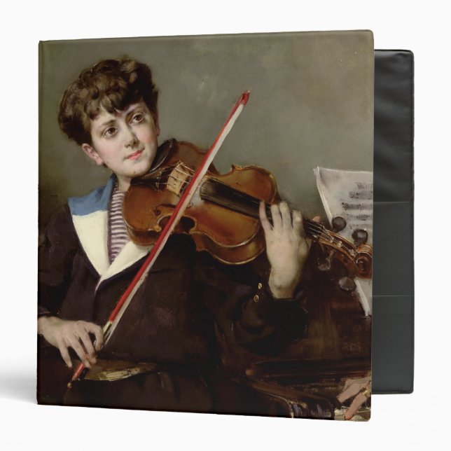 The Violinist Binder (Front/Inside)
