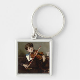 The Violinist Keychain