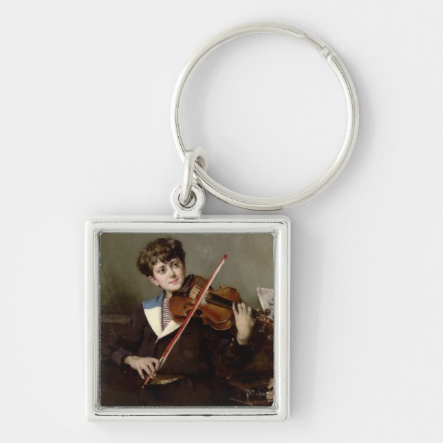 The Violinist Keychain (Front)