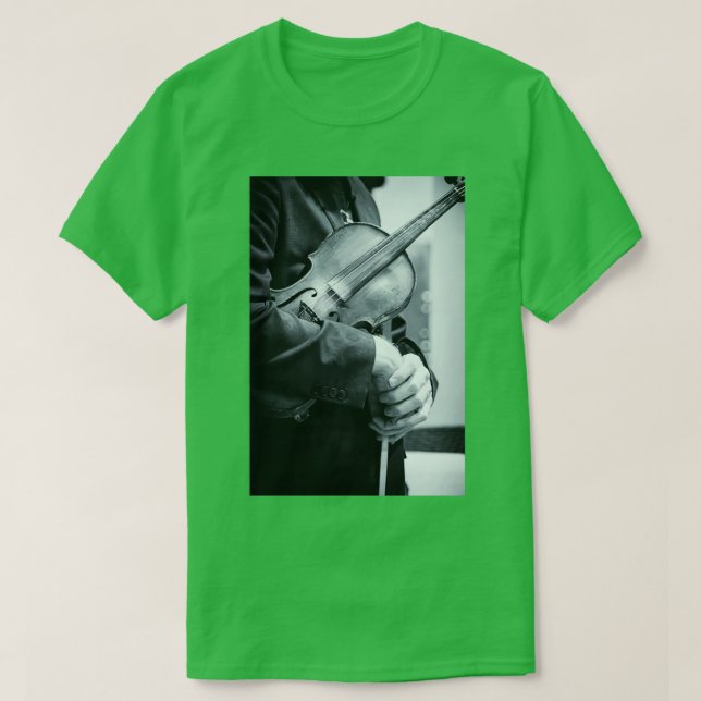 The Violinists Hands T-Shirt (Design Front)