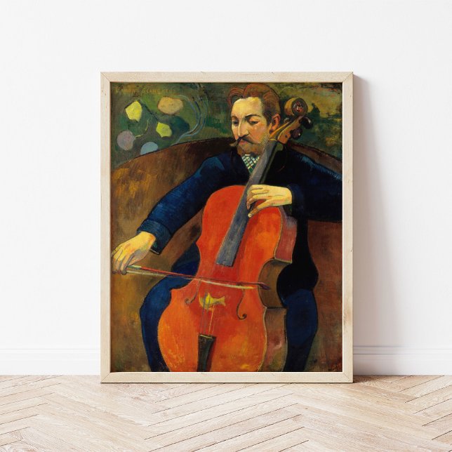 The Violoncellist Schneklud | Paul Gauguin Poster (Creator Uploaded)