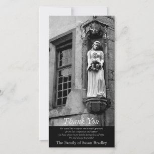 The Virgin and Child 2 Sympathy Thank you Card