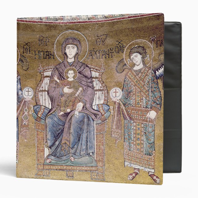 The Virgin and Child 3 Ring Binder (Front/Inside)