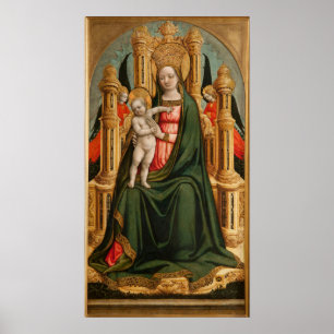 “The Virgin and Child” art poster 1