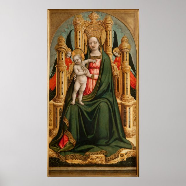 “The Virgin and Child” art poster 1 (Front)