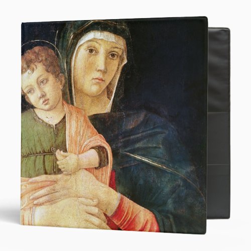 The Virgin and Child Blessing 1460_70 3 Ring Binder