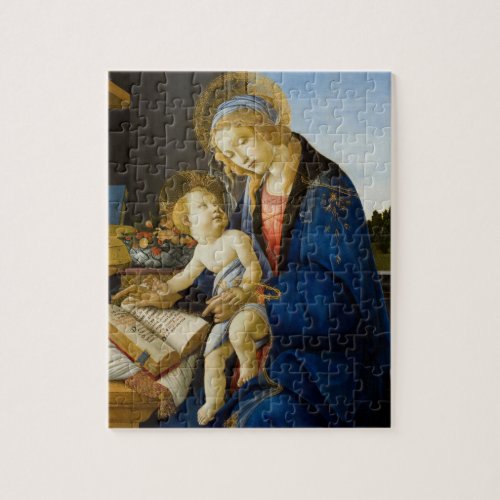 The Virgin and Child by Sandro Botticelli Jigsaw Puzzle