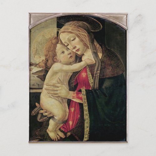 The Virgin and Child c1500 Postcard