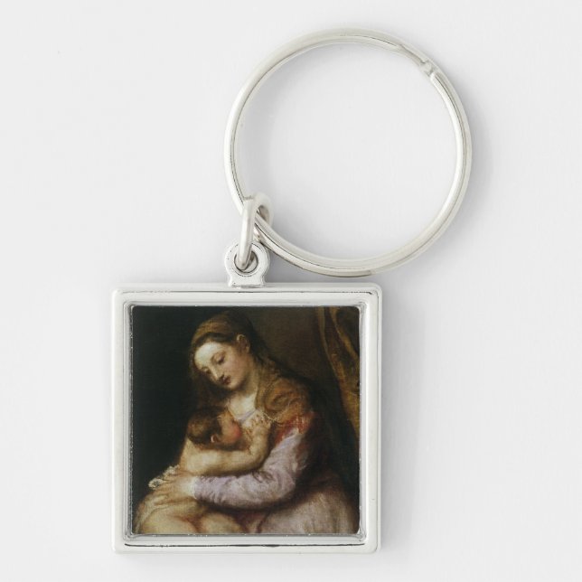 The Virgin and Child, c.1570-76 Keychain (Front)