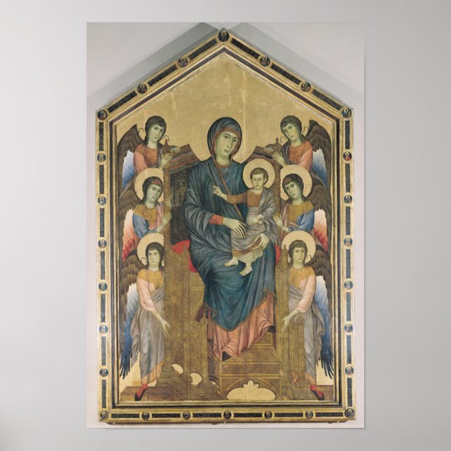 The Virgin and Child in Majesty Poster (Front)