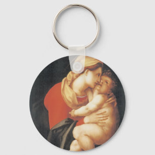The Virgin and Child Keychain