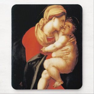 The Virgin and Child Mouse Pad