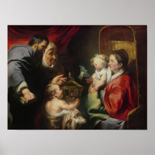 The Virgin and Child Poster