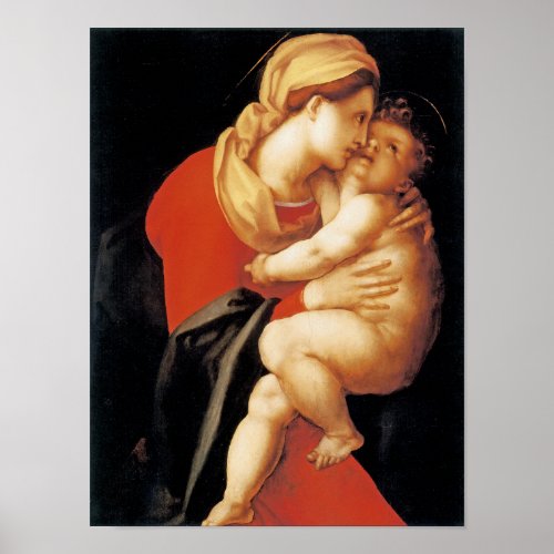 The Virgin and Child Poster