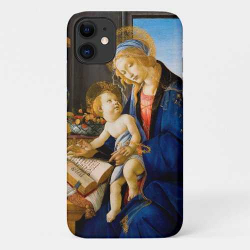 The Virgin and Child Sandro Botticelli iPhone 11 Case