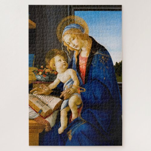 The Virgin and Child Sandro Botticelli Jigsaw Puzzle