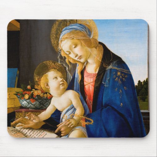The Virgin and Child Sandro Botticelli Mouse Pad