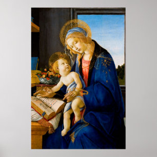 The Virgin and Child, Sandro Botticelli Poster