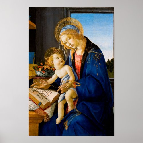 The Virgin and Child Sandro Botticelli Poster