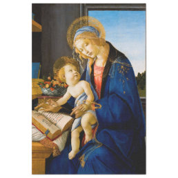 The Virgin and Child, Sandro Botticelli Tissue Paper