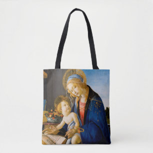 The Virgin and Child, Sandro Botticelli Tote Bag