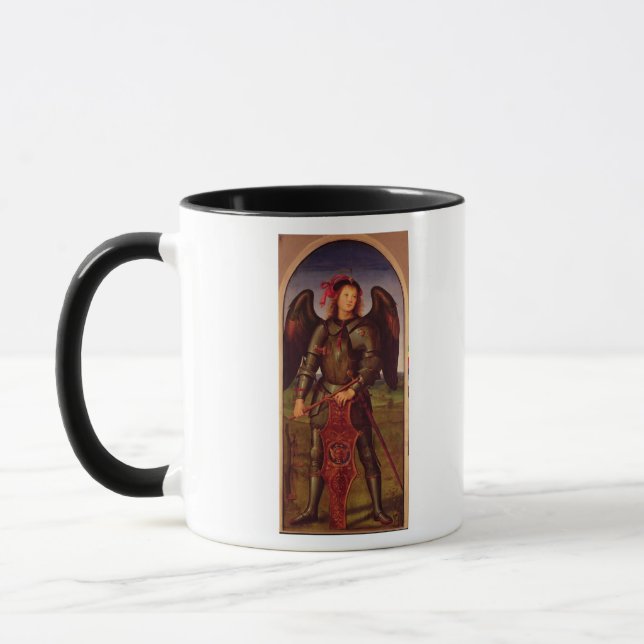 The Virgin and Child with SS. Raphael and Mug (Left)