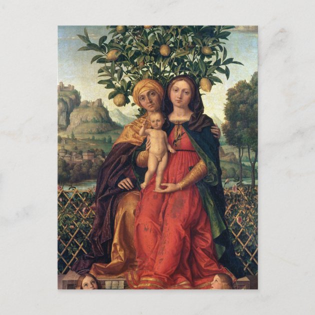 The Virgin And Child With St Anne, 1510-18 Postcard | Zazzle