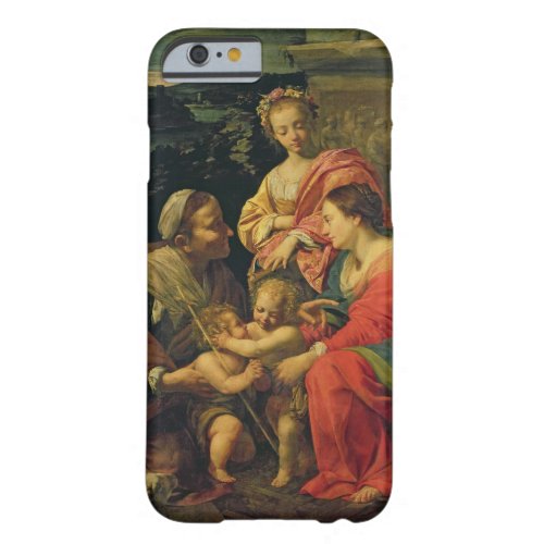 The Virgin and Child with St Elizabeth the Infan Barely There iPhone 6 Case