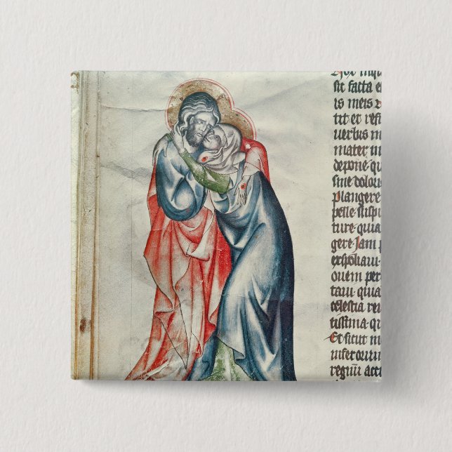 The Virgin and Christ, from the Passion of Button (Front)