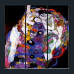 The Virgin by Gustav Klimt Fine Art<br><div class="desc">Die Jungfrau - The Virgin or The Maiden is a popular oil painting by Austrian Symbolist & Art Nouveau Artist Gustav Klimt,  1913.  Fine Art AcrylicPrint®HD Triptych Wall Art,  a perfect gift for any art lover!</div>