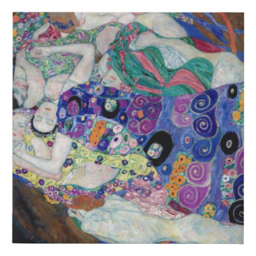 The Virgin Gustav Klimt Faux Canvas Print