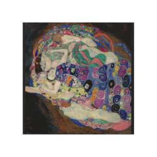 The Virgin, Gustav Klimt Wood Wall Art