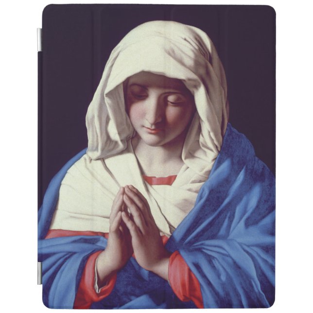 The Virgin in Prayer, 1640-50 (oil on canvas) iPad Smart Cover (Front)