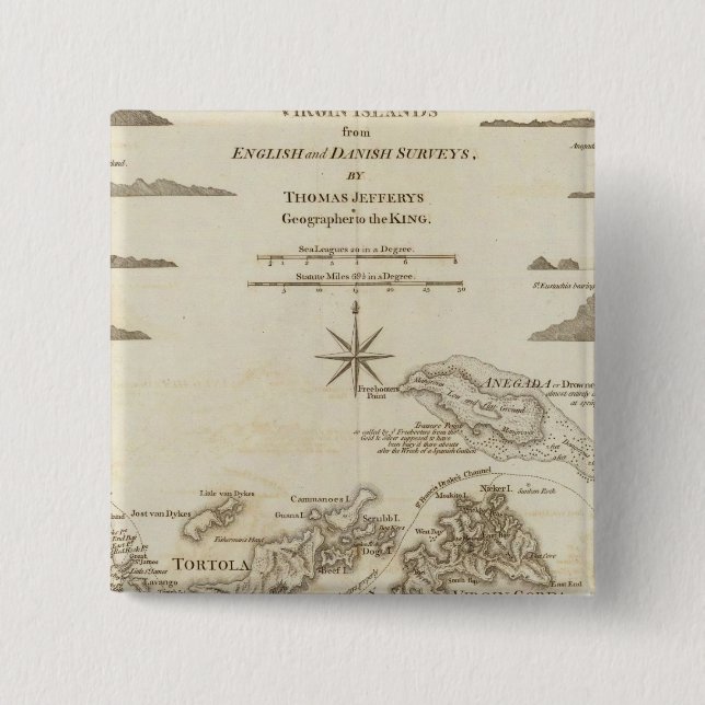 The Virgin Islands Button (Front)
