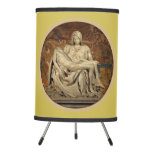 The Virgin Mary And Christ Piet&#224;  By Michelangelo Tripod Lamp at Zazzle