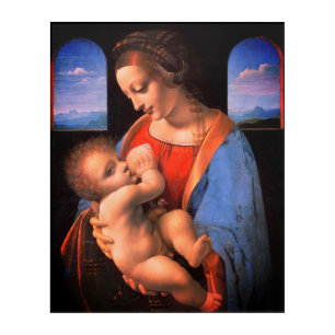 The Virgin Mary Breastfeeding The Christ Child-324 Acrylic Print