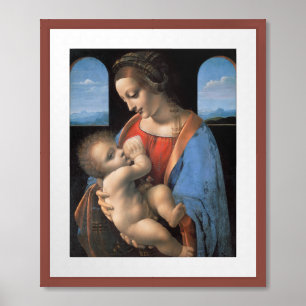 The Virgin Mary Breastfeeding The Christ Child Framed Art