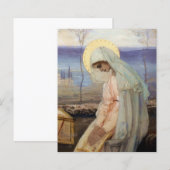“The Virgin Mary” by Mikhail Nesterov (Front/Back)